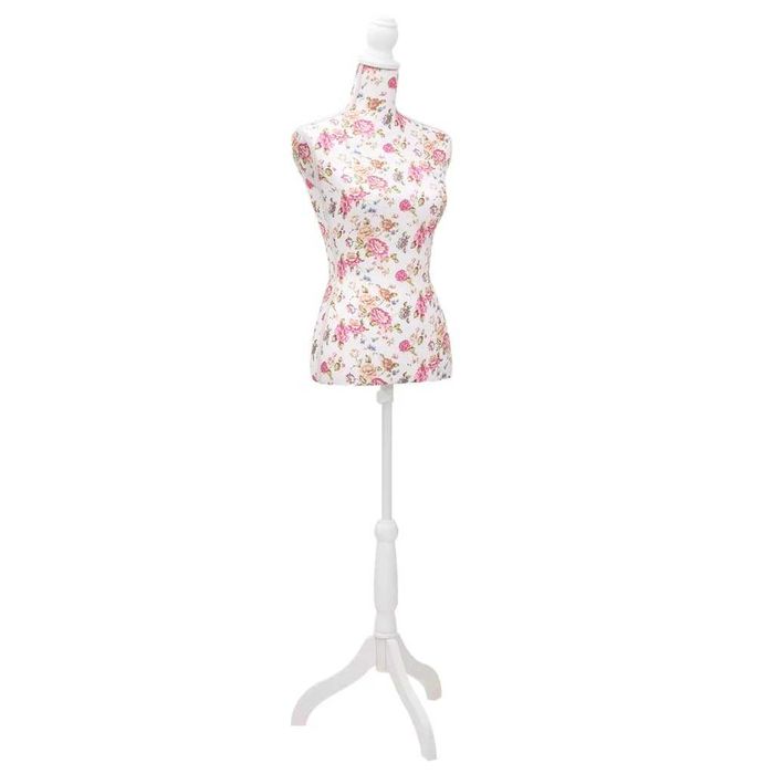 Nowy Manekin Krawiecki Wzór Kwiaty Kobiecy Regulowany 168cm