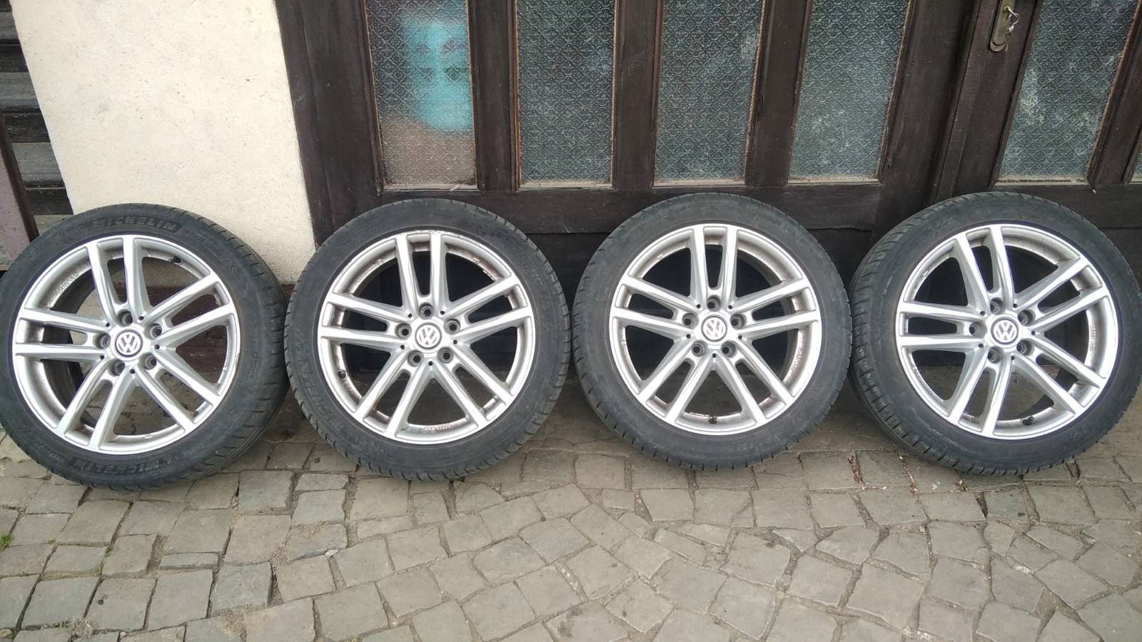 Комплект диски шини літо 225 45 R17 Vw Volkswagen Skoda Bmw Michelin