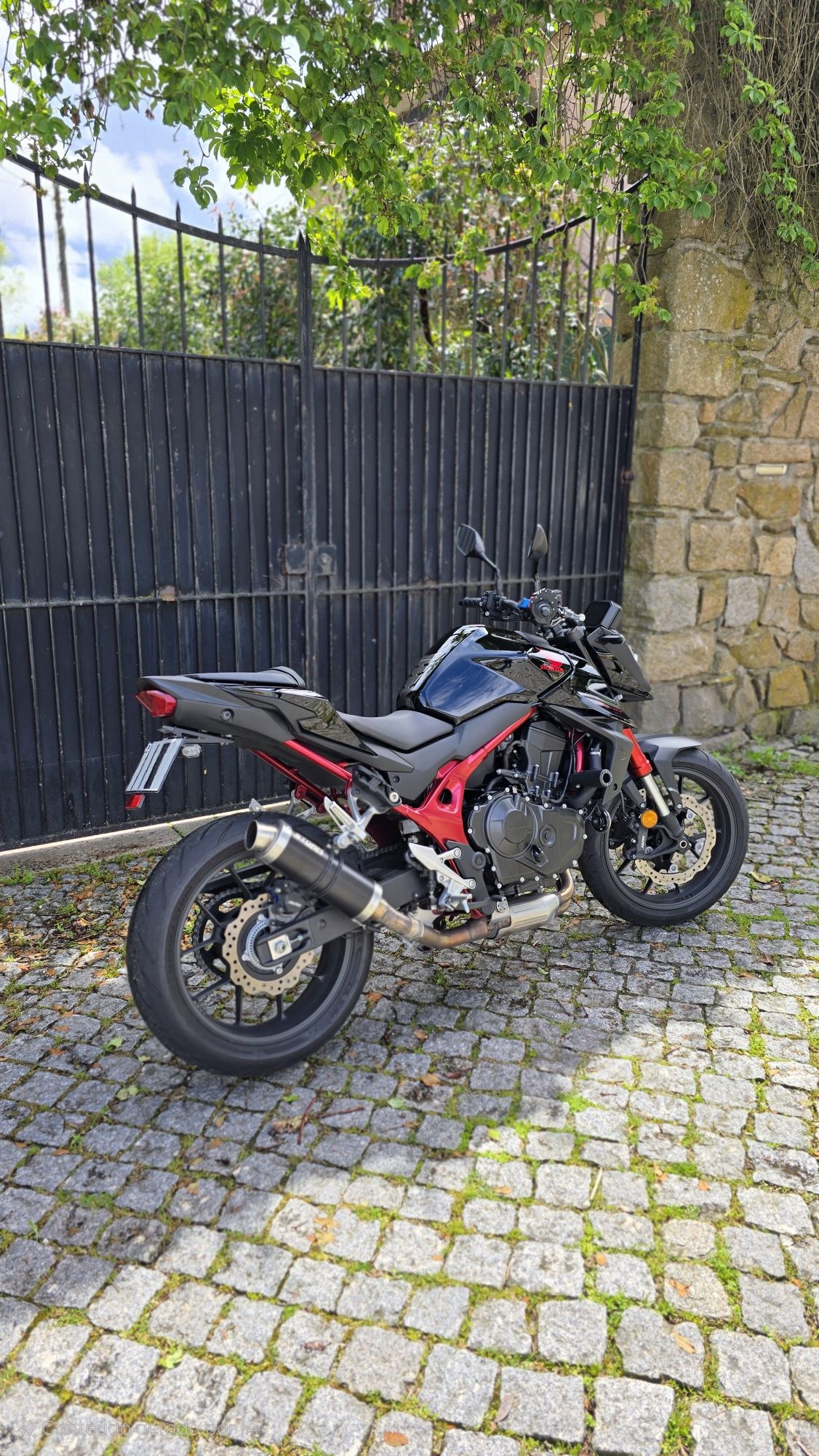 Honda hornet 750 Quickshifter garantia 2026