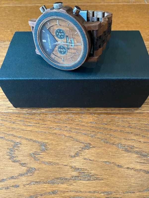 Drewniany zegarek Plantwear Chronograph