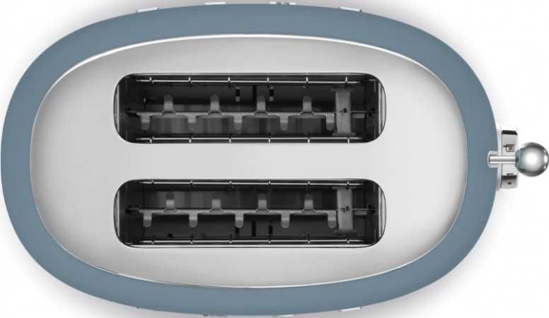 Тостер Smeg TSF01SBMEU колір блакитний шторм матовий