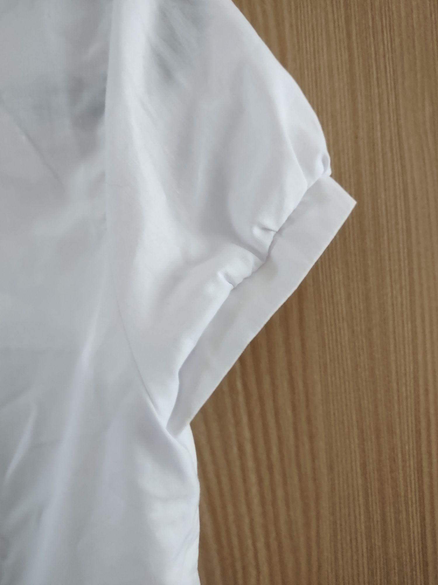 Bluzka biała dziewczęca strój galowy 150-158