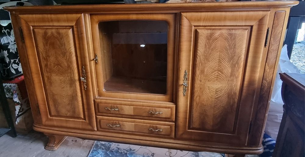 Komoda drewniana z PRL-u