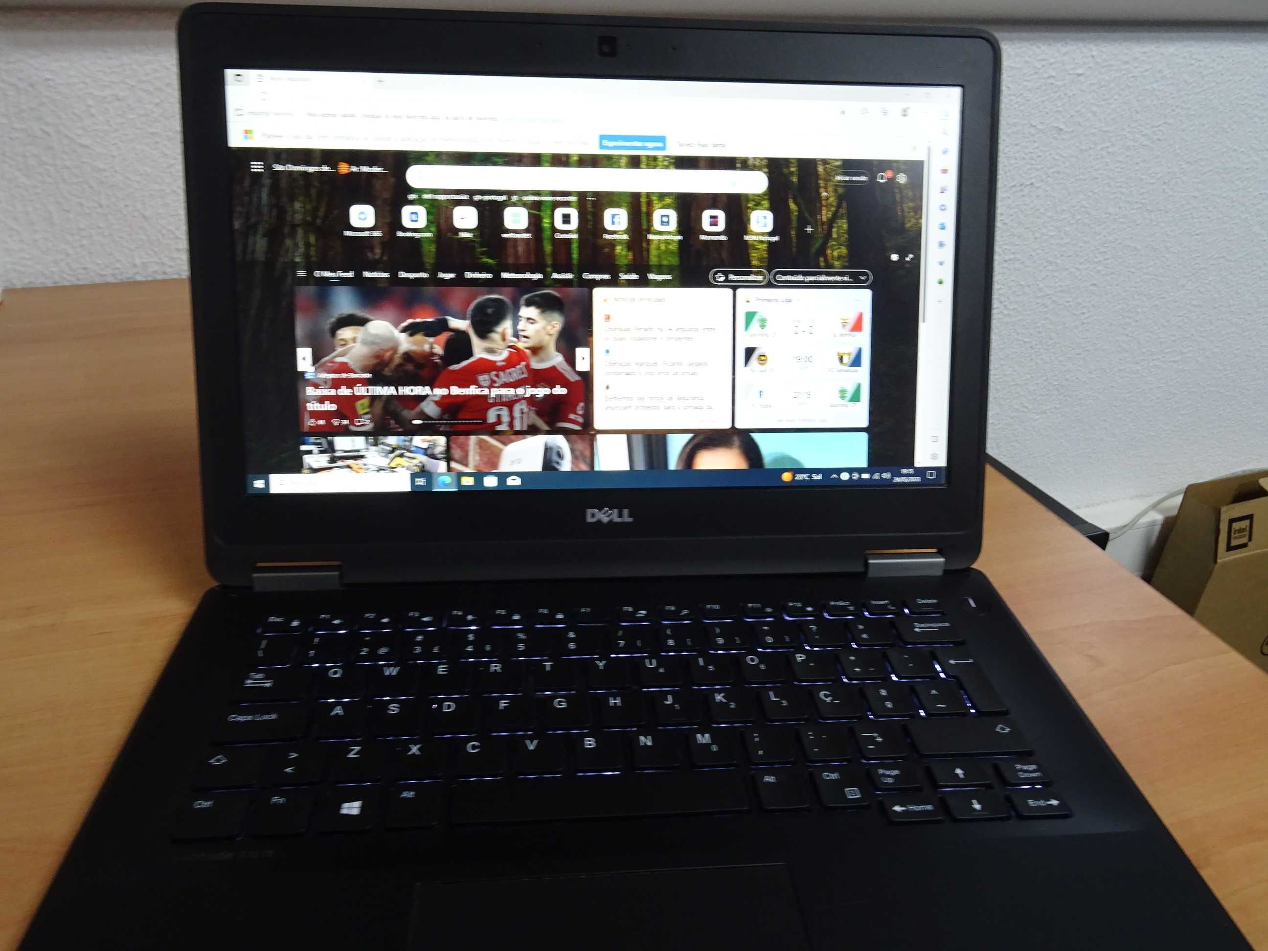 DELL 7270 - i7 de 6ª geração; 8/256, Full HD; 4G
