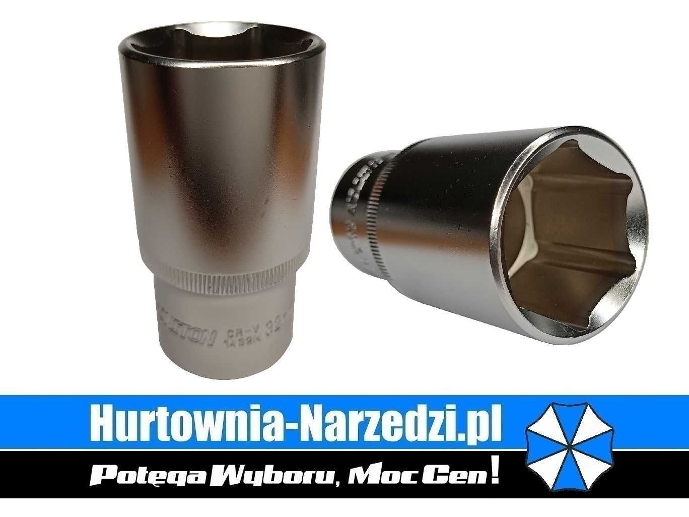 Nasadka 32 mm 1/2" 6-kątna Długa CrV HONITON H1532 32mm