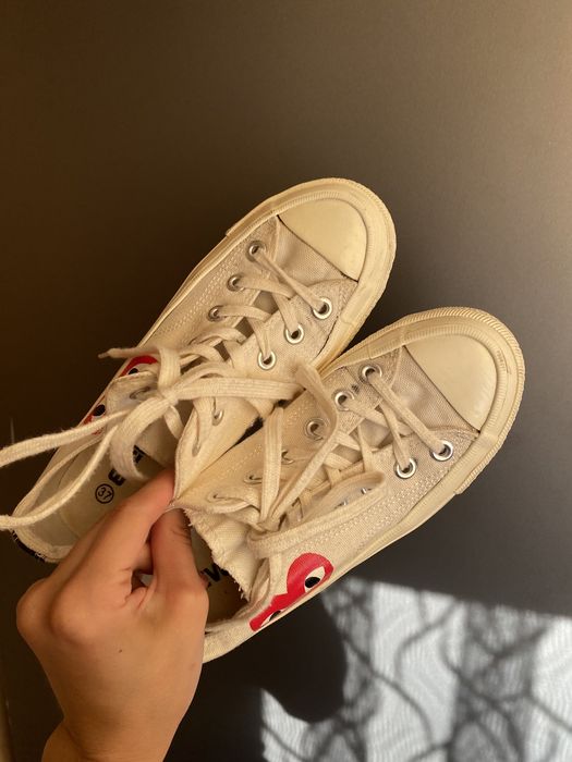 кеди evenstar білі з сердечками