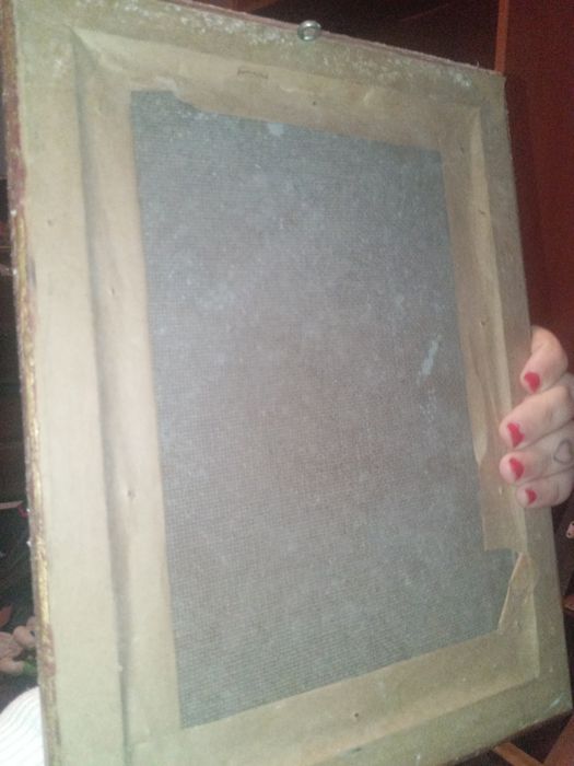 Pintura assinada pequeno