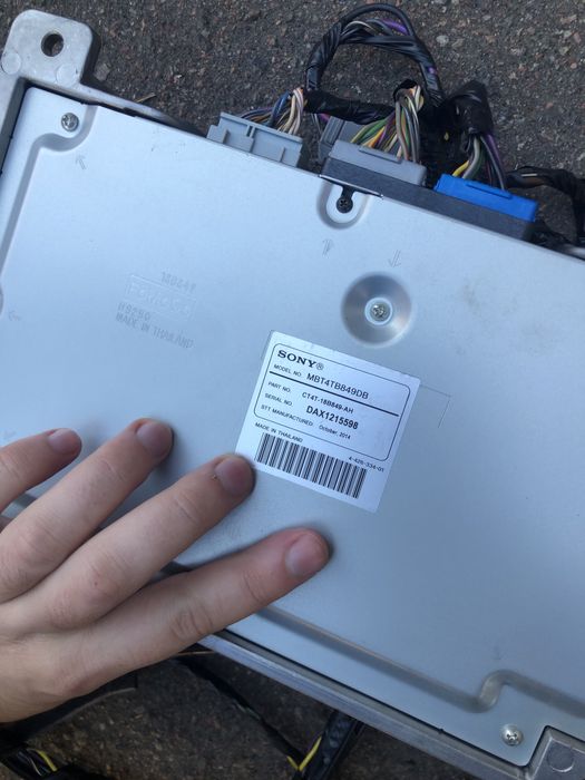 Sony Ford C-Max комплект аудио