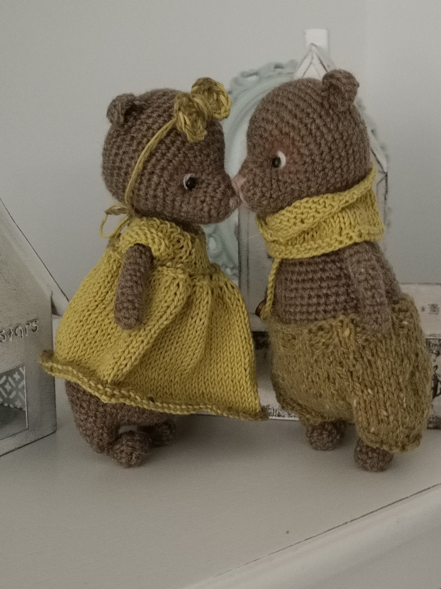 Pan i Pani Misiowie amigurumi