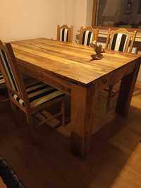 Stół drewno egzotyczne 1,80 m x 1 m