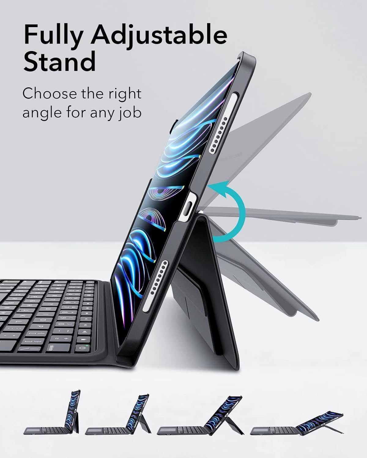 ESR Ascend iPad Pro 11 Air 5 Air 4 etui klawiatura touchpad