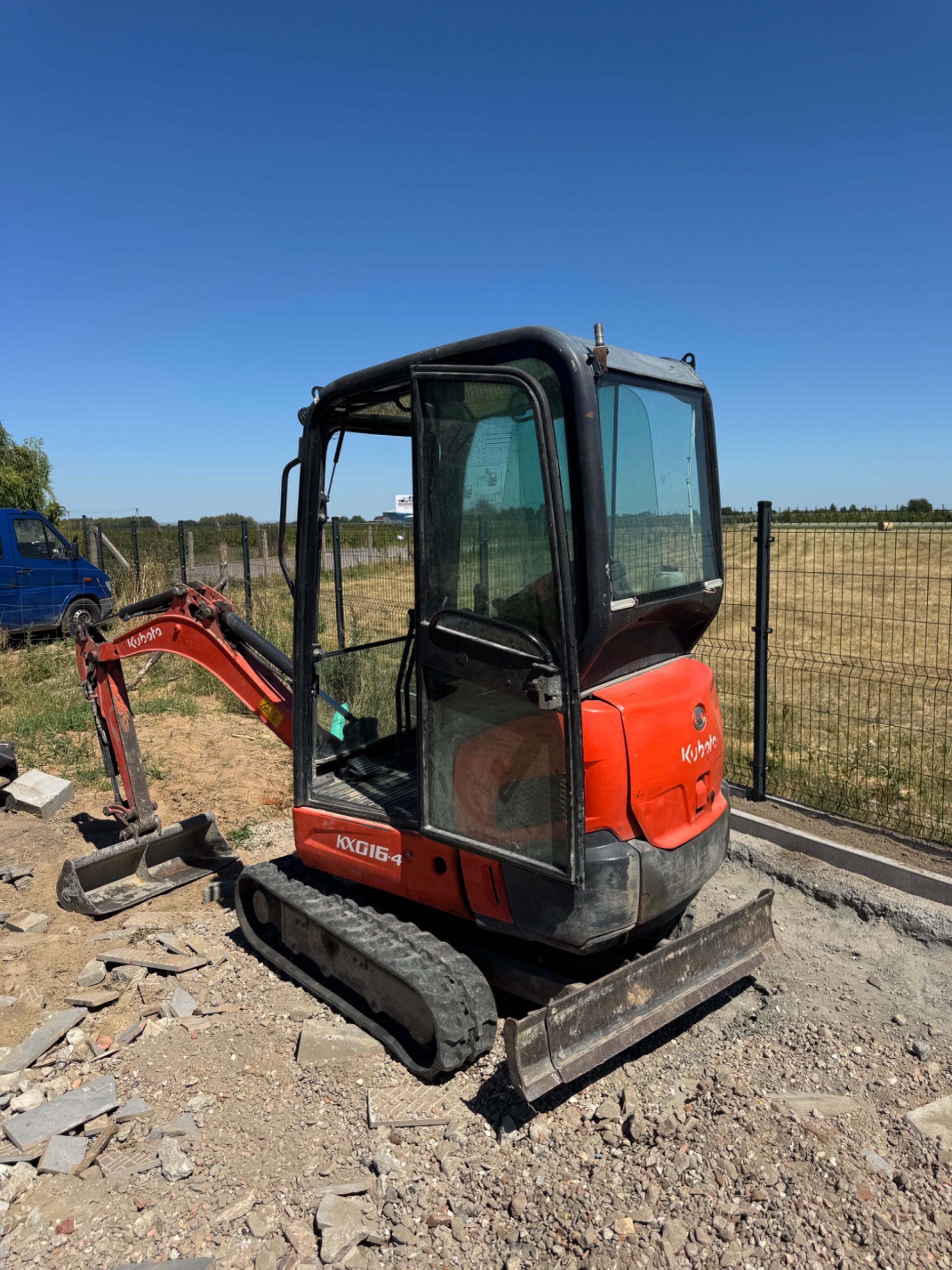 Minikoparka Kubota kx-016-4 Ladna