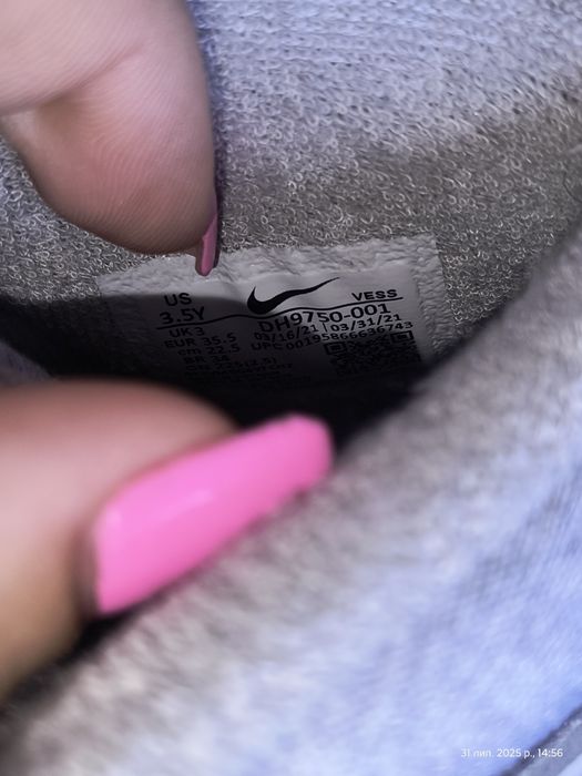 ОРИГІНАЛ Кросівки, кроссовки Nike Dunk  High DH9750-001  осінні 
 3.5y