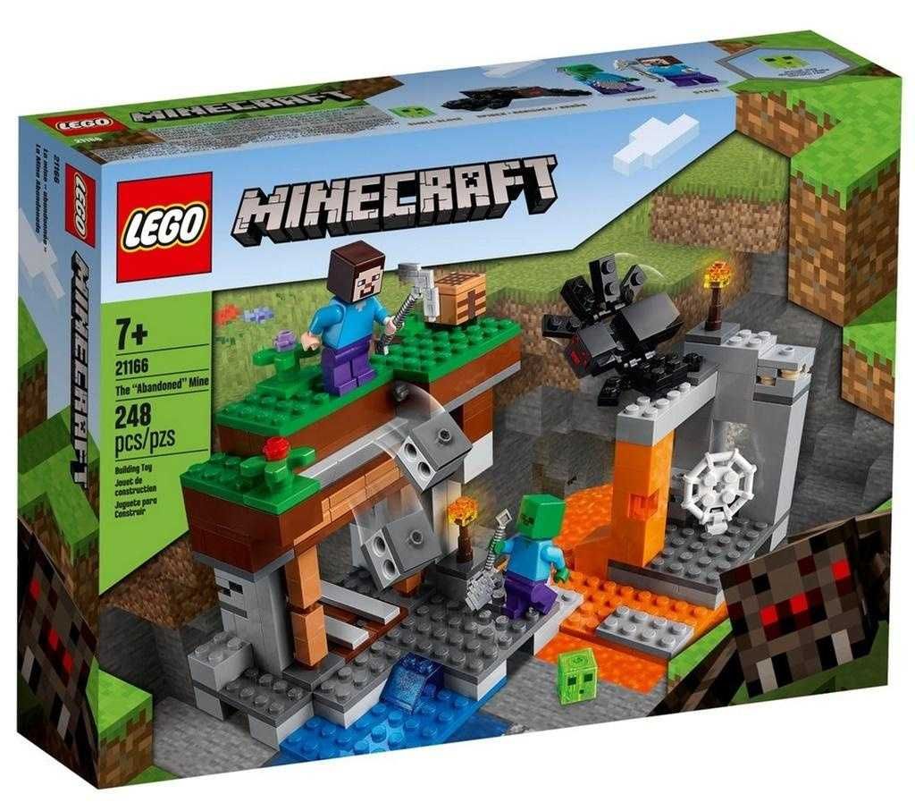 Lego MINECRAFT 21166 Opuszczona kopalnia