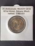 Moneta okolicznościowa 2 euro Włochy  2018