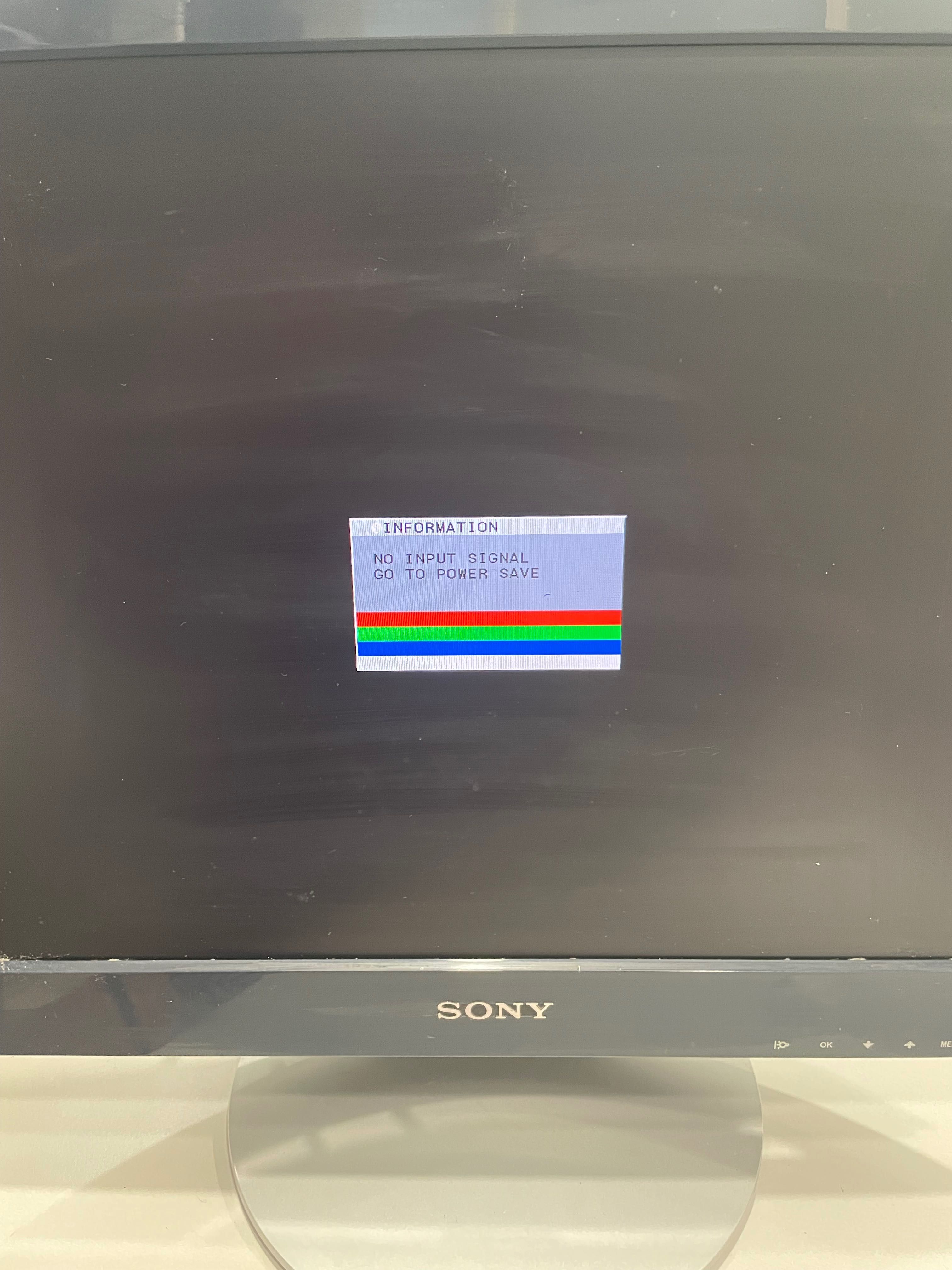 Monitor Sony para computador