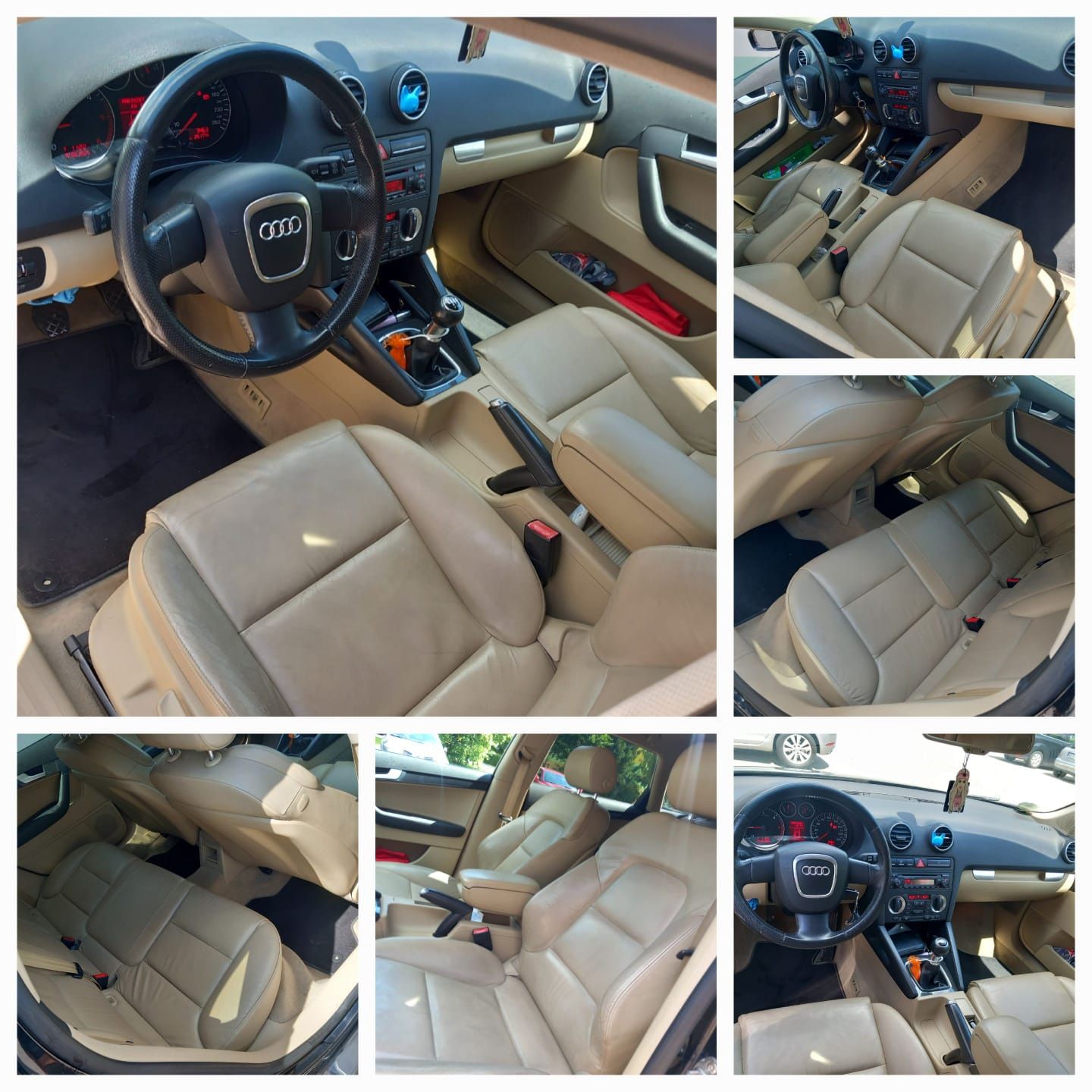 Audi A3 8P SPORTBACK S-LINE Xenon Skóry  Klimatronik Alu 17  ZADBANA O