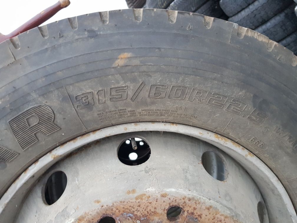 315/60 R22.5 152/148L Goodyear marathon LHD + 4шт, Комплект.