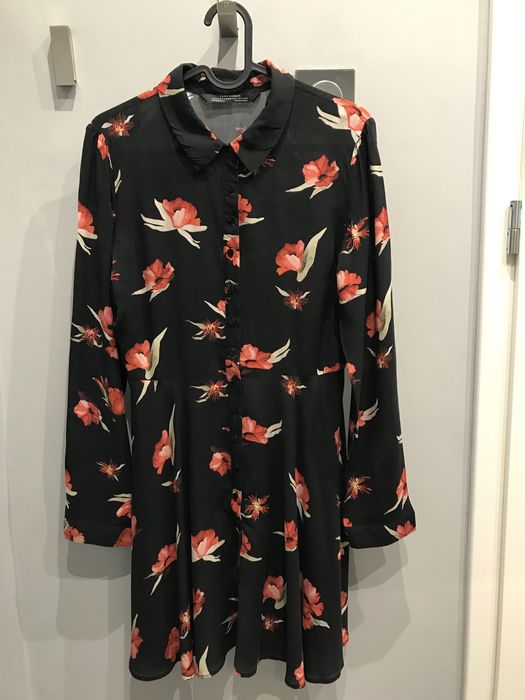 Sukienka w kwiaty Zara r. S