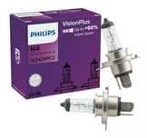 Nowe Żarówki H4 12V 3200K +60% 2szt Philips VisionPlus