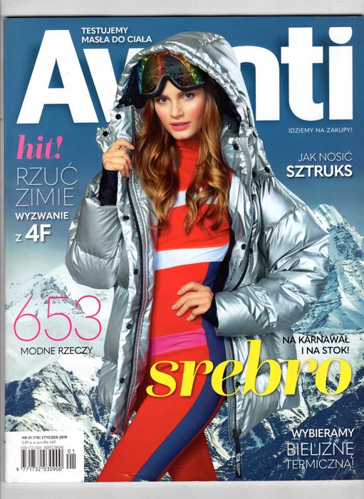 Avanti Idziemy Na Zakupy! 01(178) 2019 Srebro na karnawał i na stoki