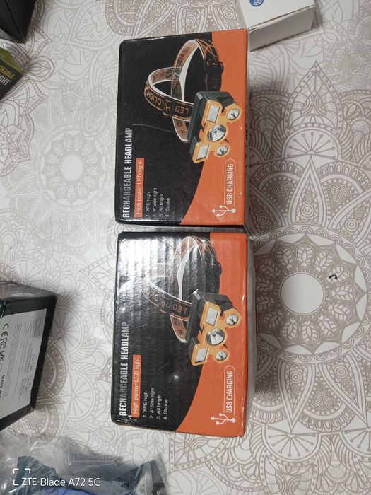 lanterna led de cabeça novas