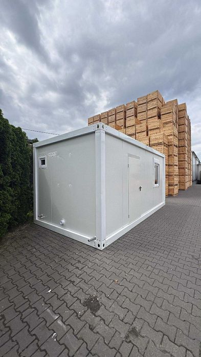 Nowy Kontener Socjalny z WC i prysznicem 6 x 3 metry 18 m2
