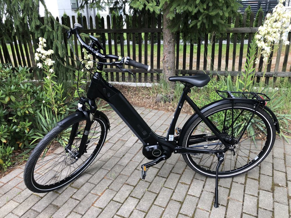 Rower elektryczny EBM okazja pasek automat