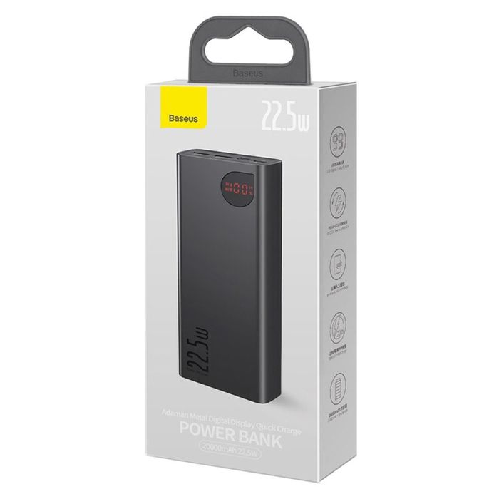 Power Bank Baseus 20000 mAh 22,5W
