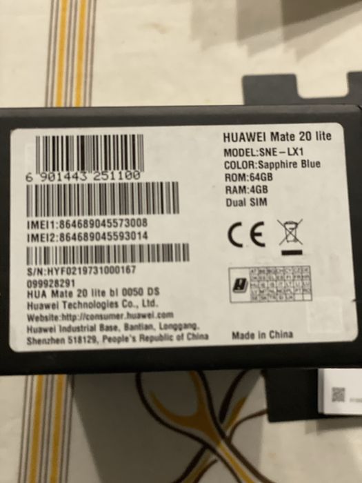 Huawei p20 mate lite