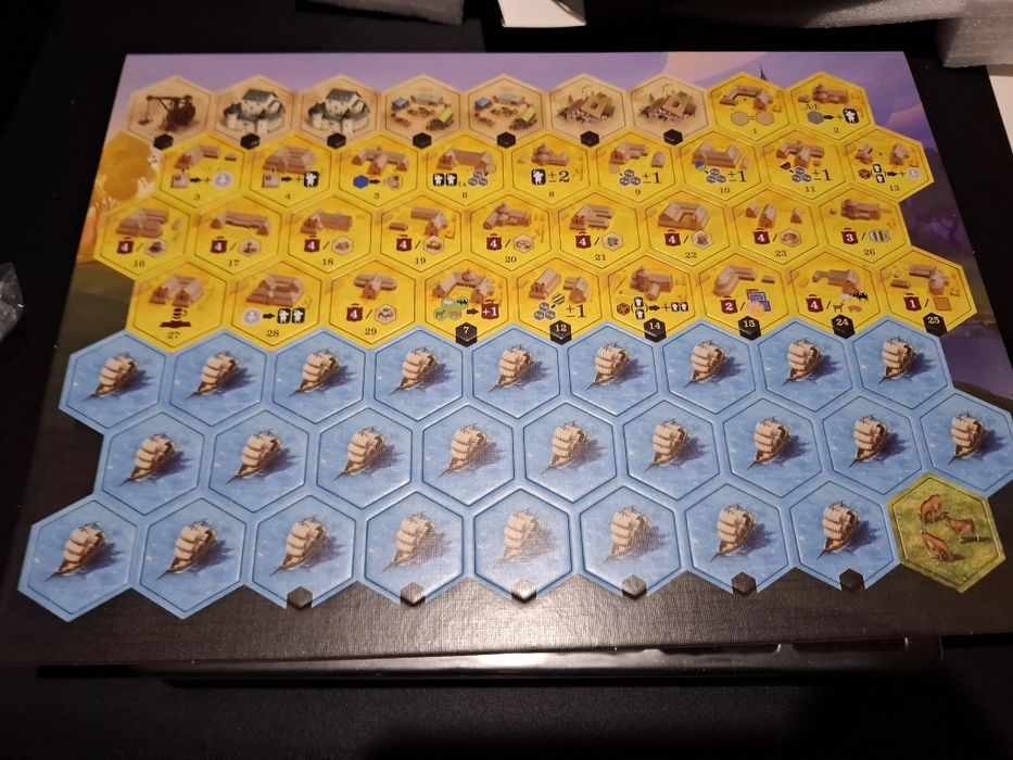 Zamki Burgundii kartonowe znaczniki z edycji Awaken Realms