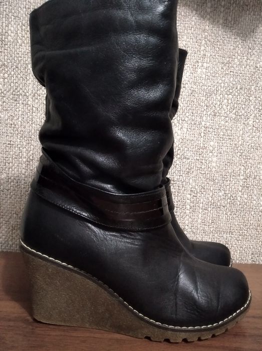 Шкіряні чобітки МІДА