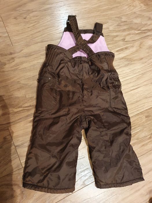Spodnie śniegowe narciarskie na szelkach  12 18 m 1,5 roku rok  86 80