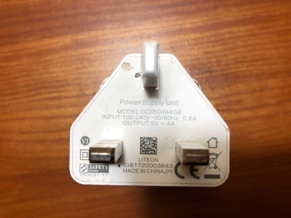Зарядка зарядний пристрій  5V 4A  OnePlus 3 3T 5 5T 6 6T Dash Charge
