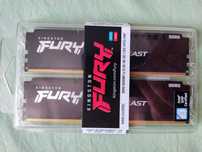 RAM Kingston FURY 64GB (2x32GB) DDR5 6000 MHz Beast Black XMP ОЗП ОЗУ