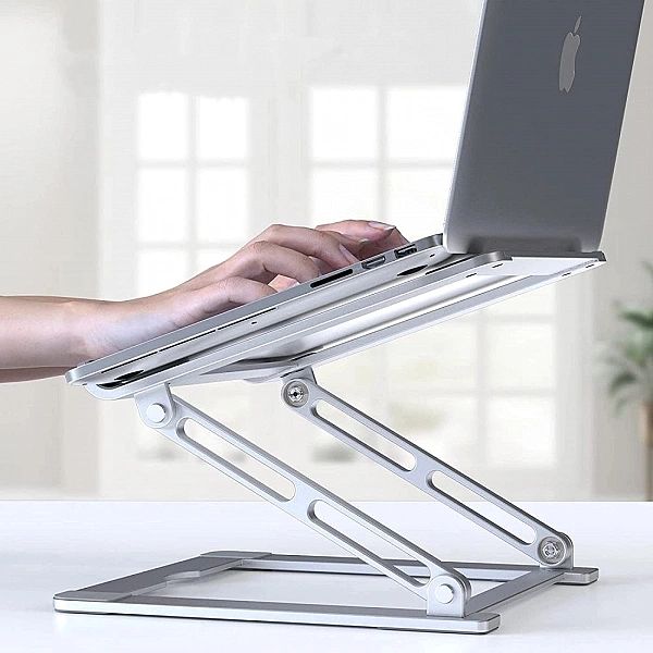 Tech-Protect Prodesk Universal Laptop Stand Silver