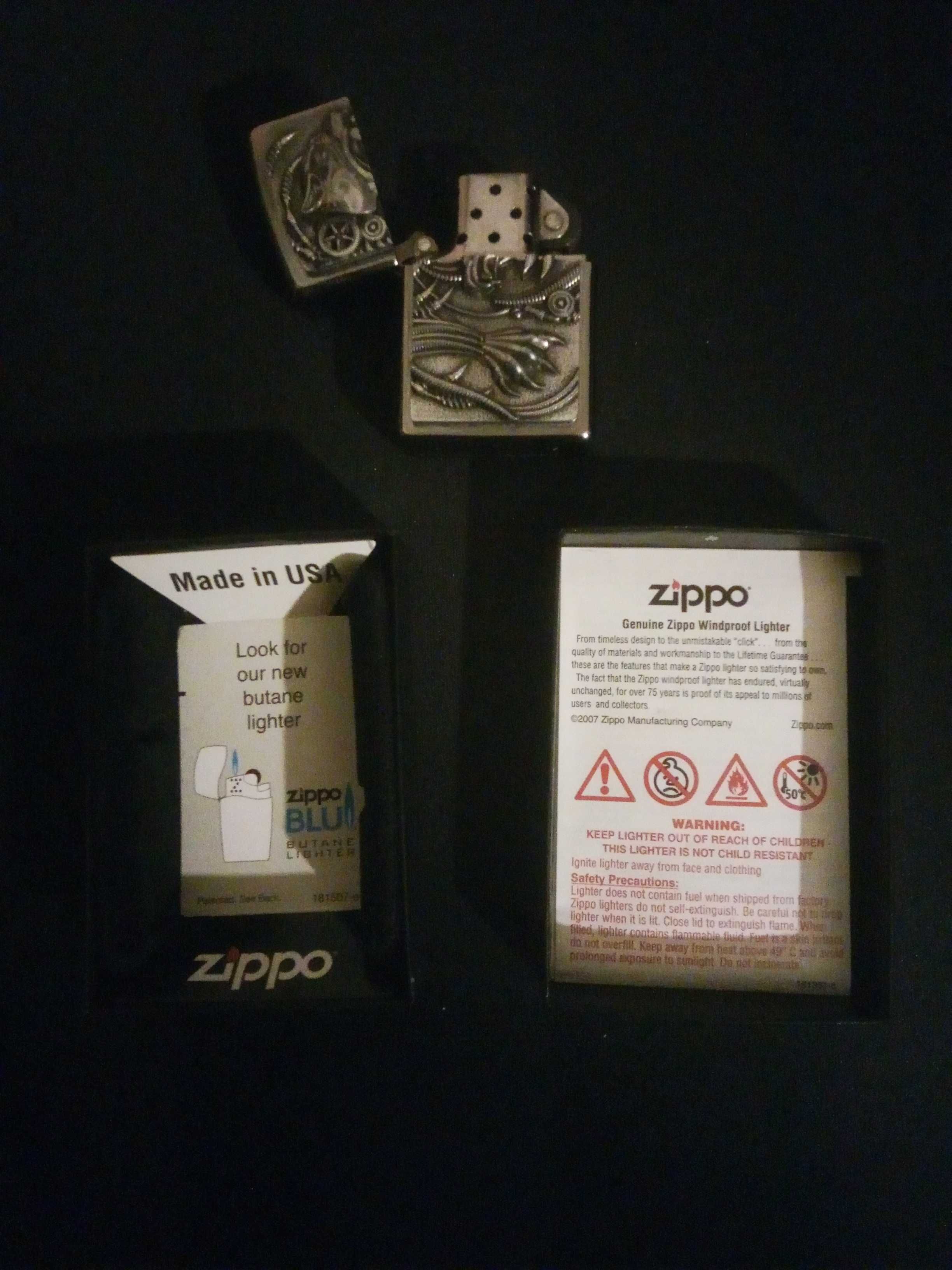 Запальничка Zippo Cyber Predator Original + розхідники!