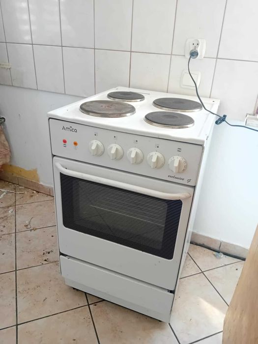 Kuchenka elektryczna Amica Exclusive na 380 V na siłę sprawna !