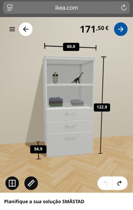 Armário Smästad/Platsa