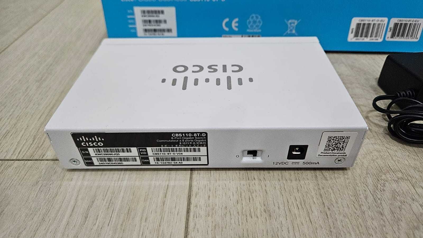 Switch Cisco CBS110-8T-D 110 Series 8-port