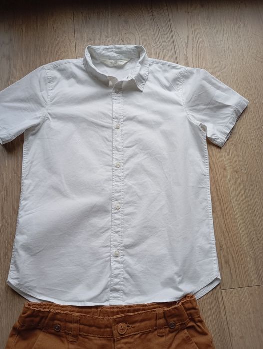 Koszula H&M plus spodnie 134