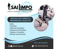 Limpeza de colchoes , sofas , carpete