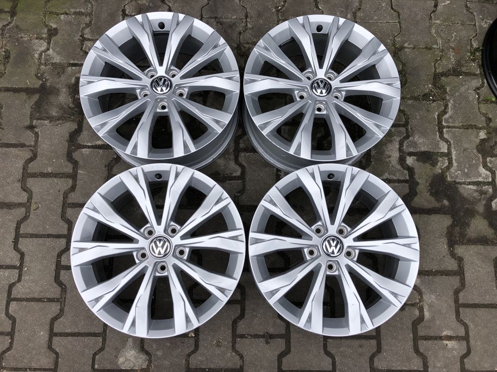 Alu VW 17 5x112 Oryginalne Komplet
