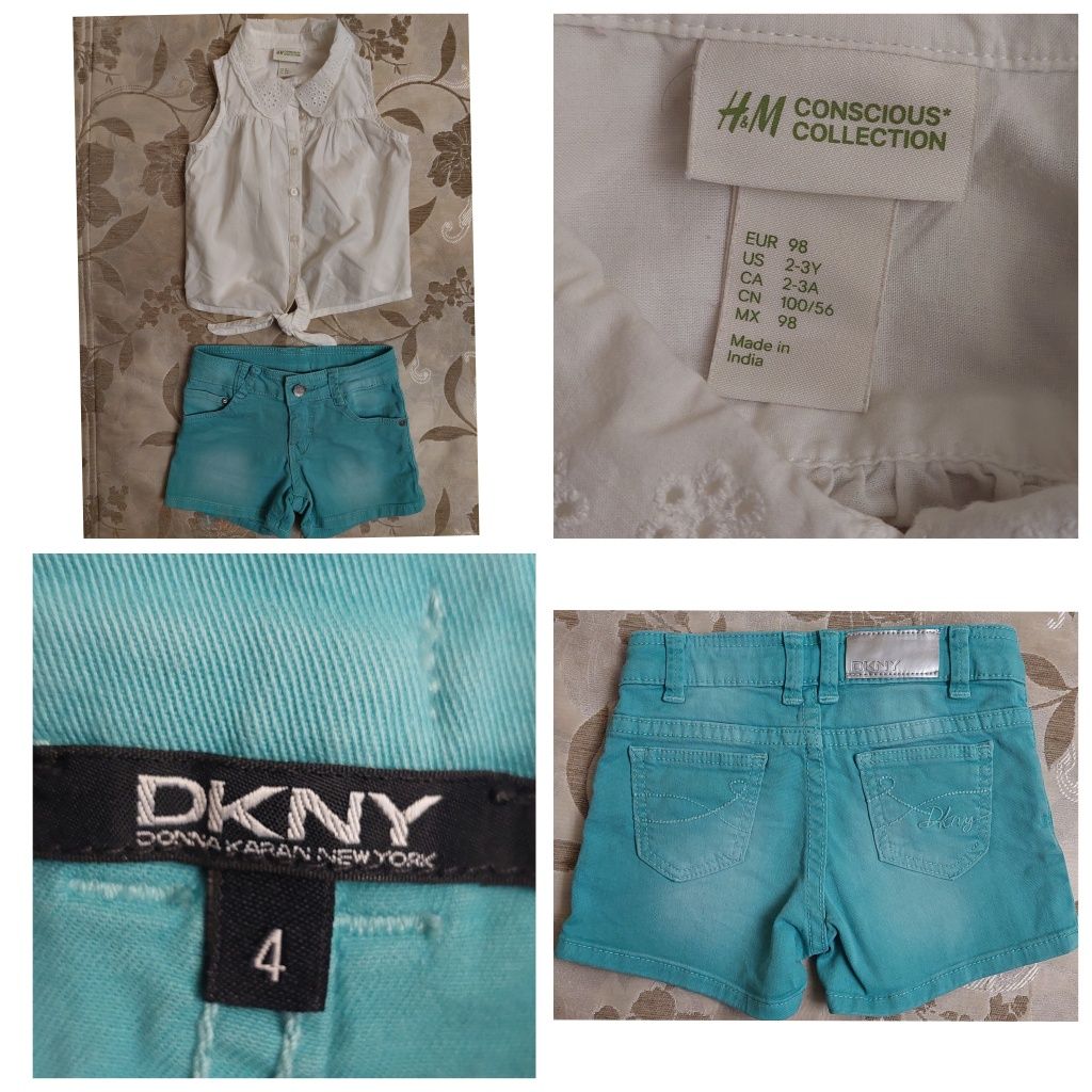 Футболка шорти Ralph Lauren платье Австрия толстовка Италия DKNY 3/4/5