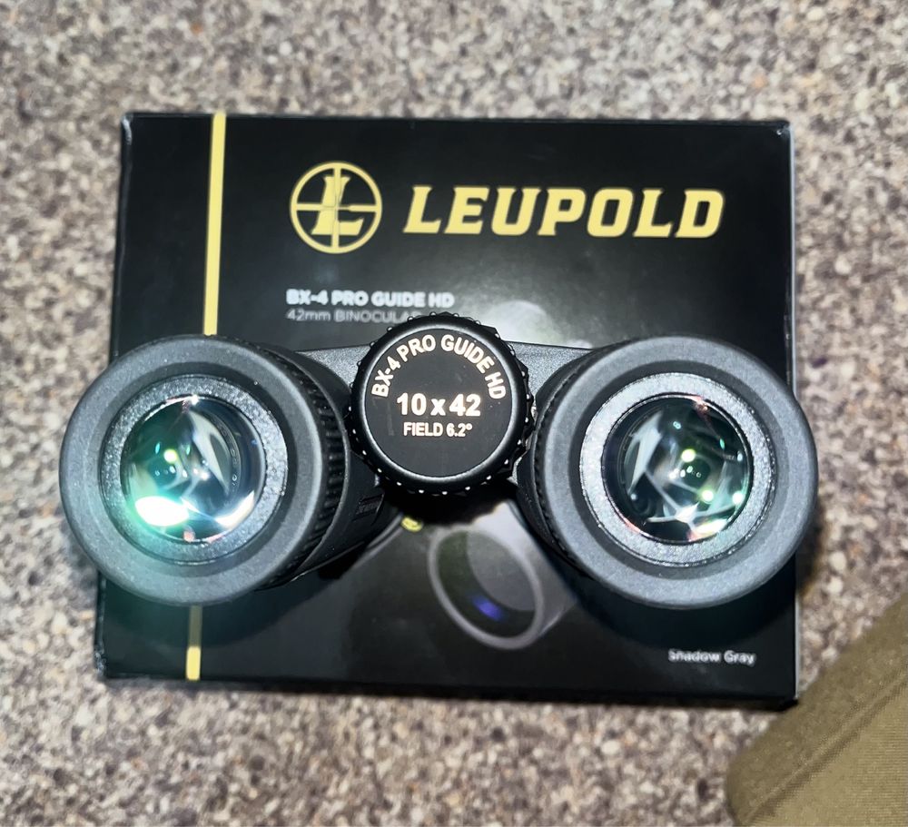 Бінокль топовий Leupold BX-4 Pro Guide HD 10x42 зроблен в Японії