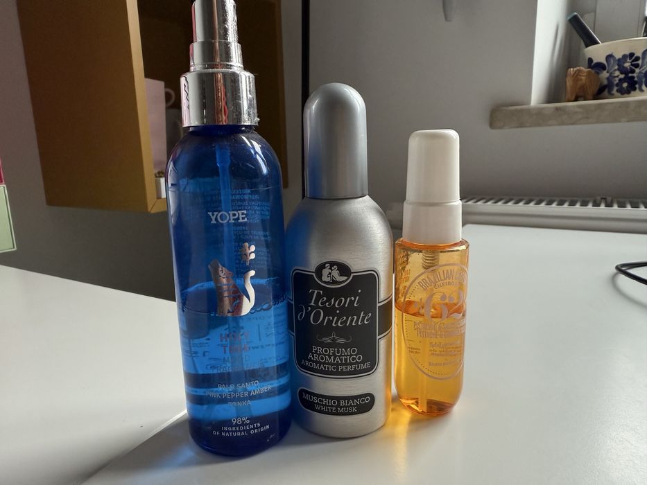 Zestaw mgielek sol de janeiro, yope, tesori d’oriente