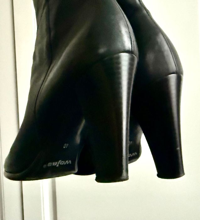 Kozaki skórzane, Wojas, rozm. 40