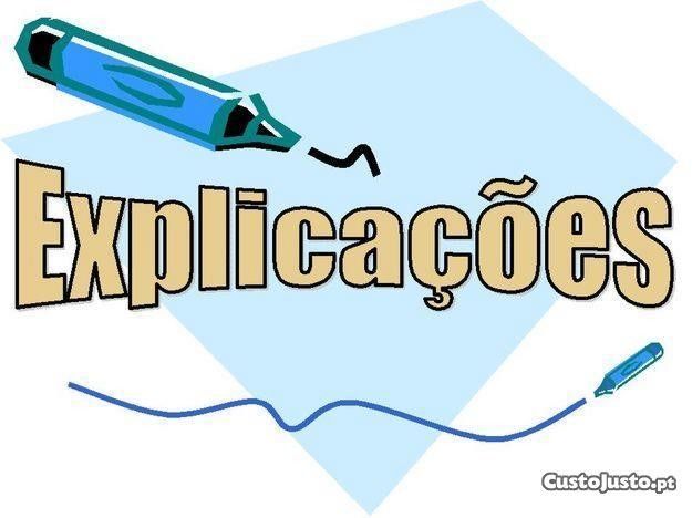 Explicações online e presenciais