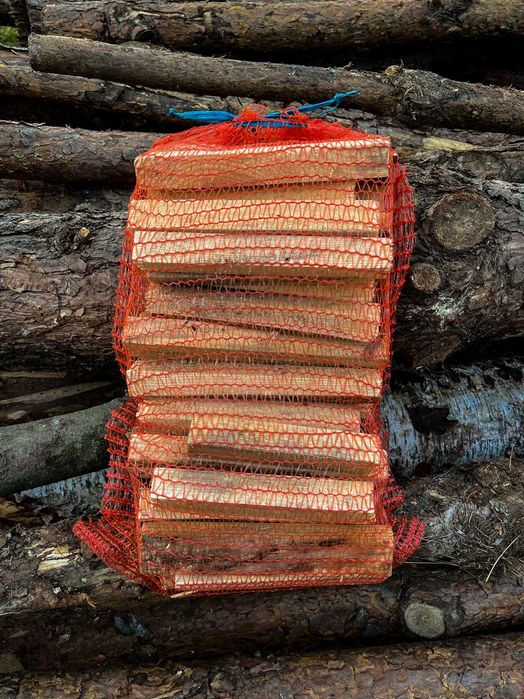 Drewno kominkowe opałowe DĄB BUK BRZOZA SOSNA OLCHA Transport GRATIS