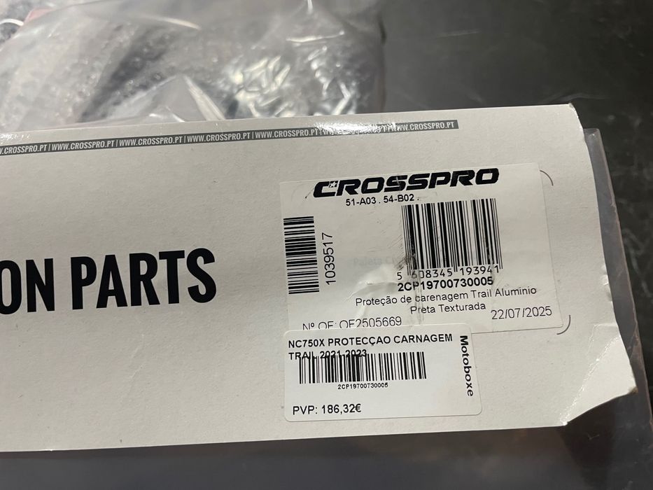 Crash bar for Honda NC 750X